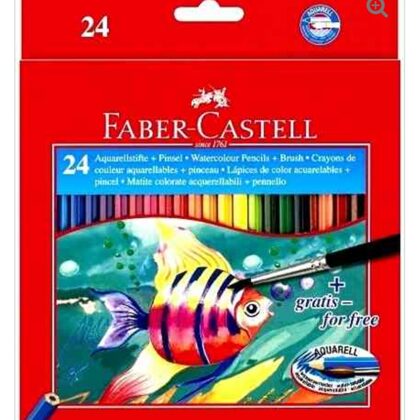 Lápices de colores acuarelables. Faber Castell