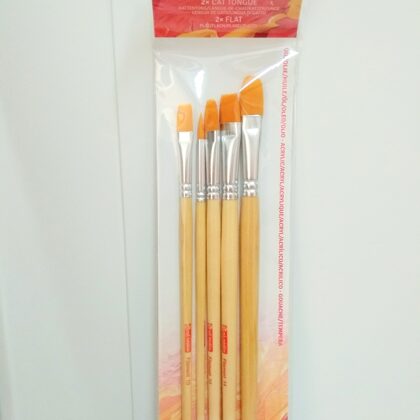 Set pinceles (5 unidades) para acuarela