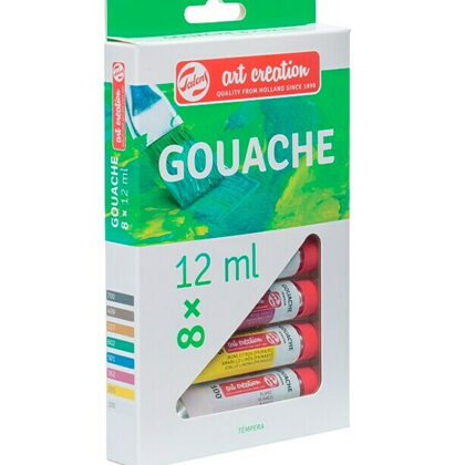 Caja gouaches 8 colores x 12 ml. Art Creation