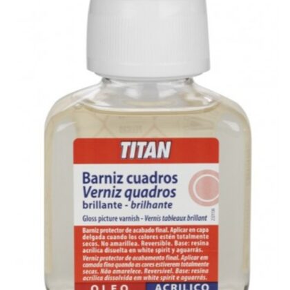 Barniz brillante. 100 ml. Titan