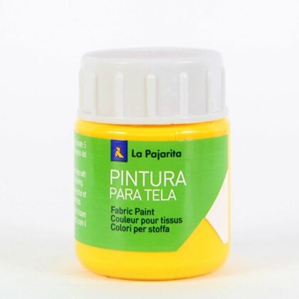 Pintura para tela. Amarillo real