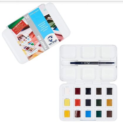 Acuarelas Van Gogh. 15 colores + pincel