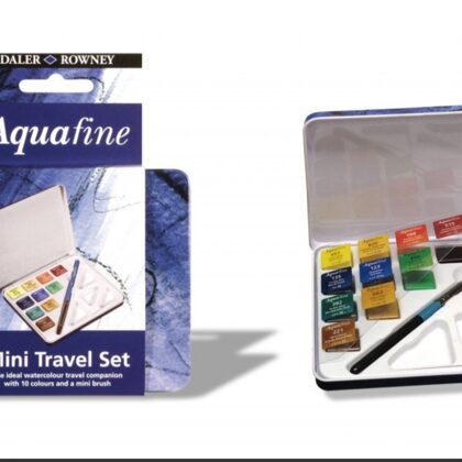 Acuarelas Aquafine. 10 colores + pincel