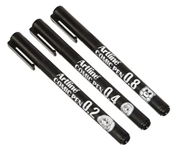 Rotulador calibrado. Artline