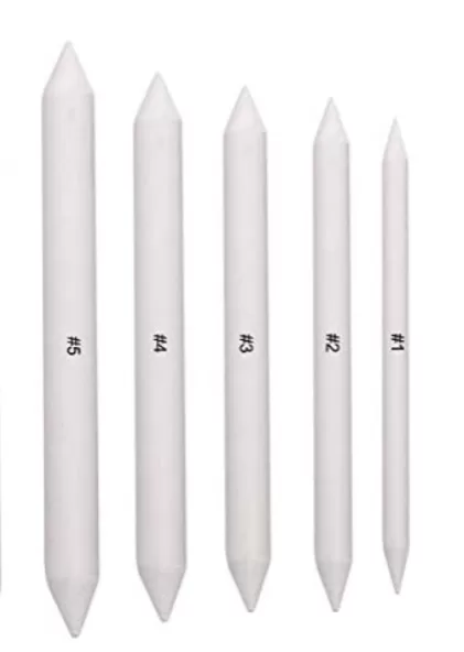 Barras de difumino para dibujo