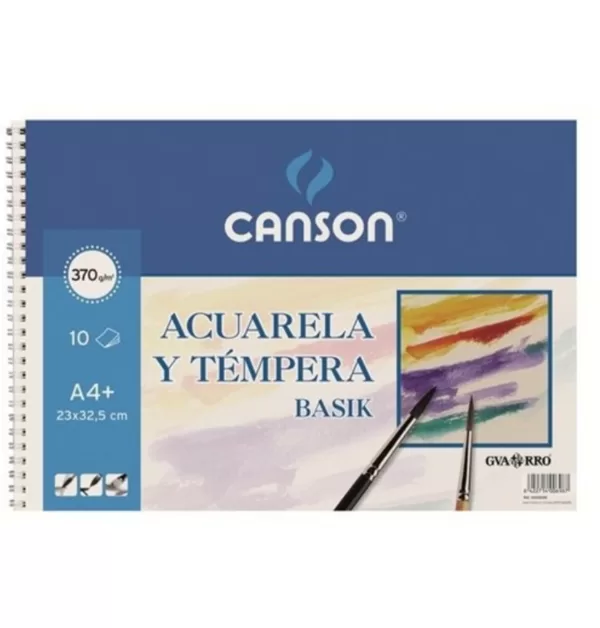 Bloc de acuarela. Basic de Canson