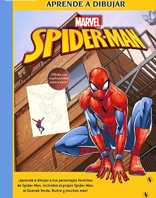 Aprende a dibujar Spiderman con Marvel