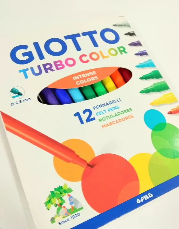 Rotuladores Turbo Color. Giotto