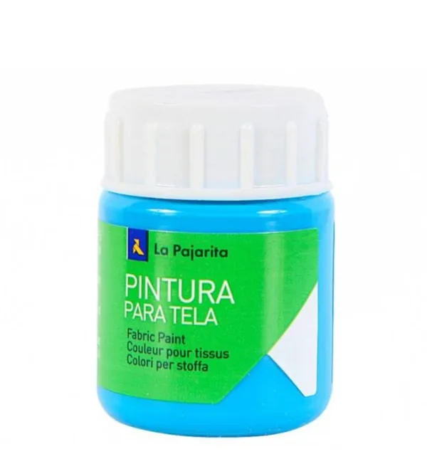 Pintura para tela. Azul cyan