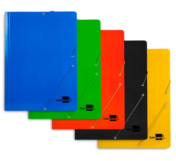 Carpeta plastificada. Tamaño folio